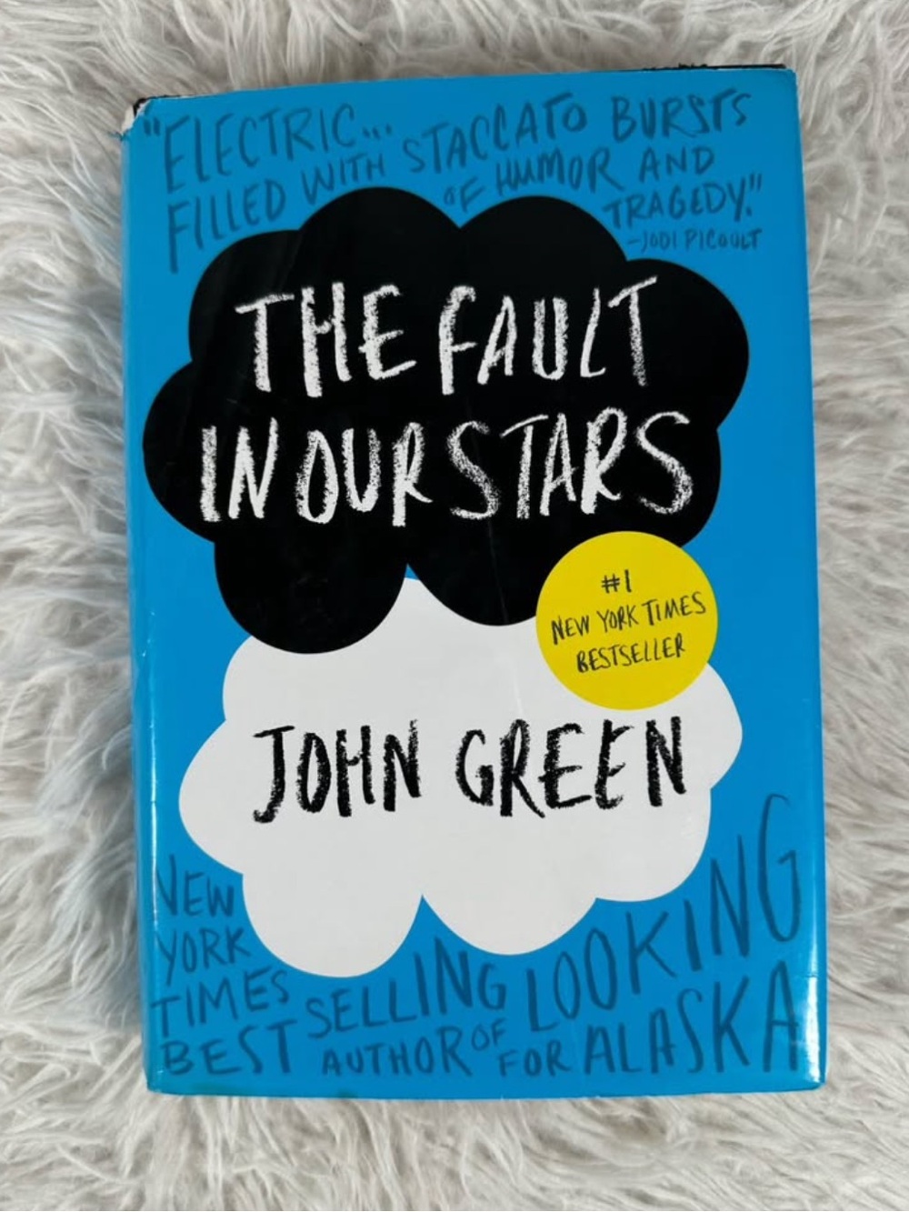 The Fault in Our Stars Hardcover Book by John Green